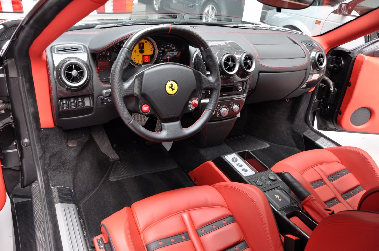 2008 Ferrari F430 Coupe F1 Nero Daytona Metallic Zum Kauf